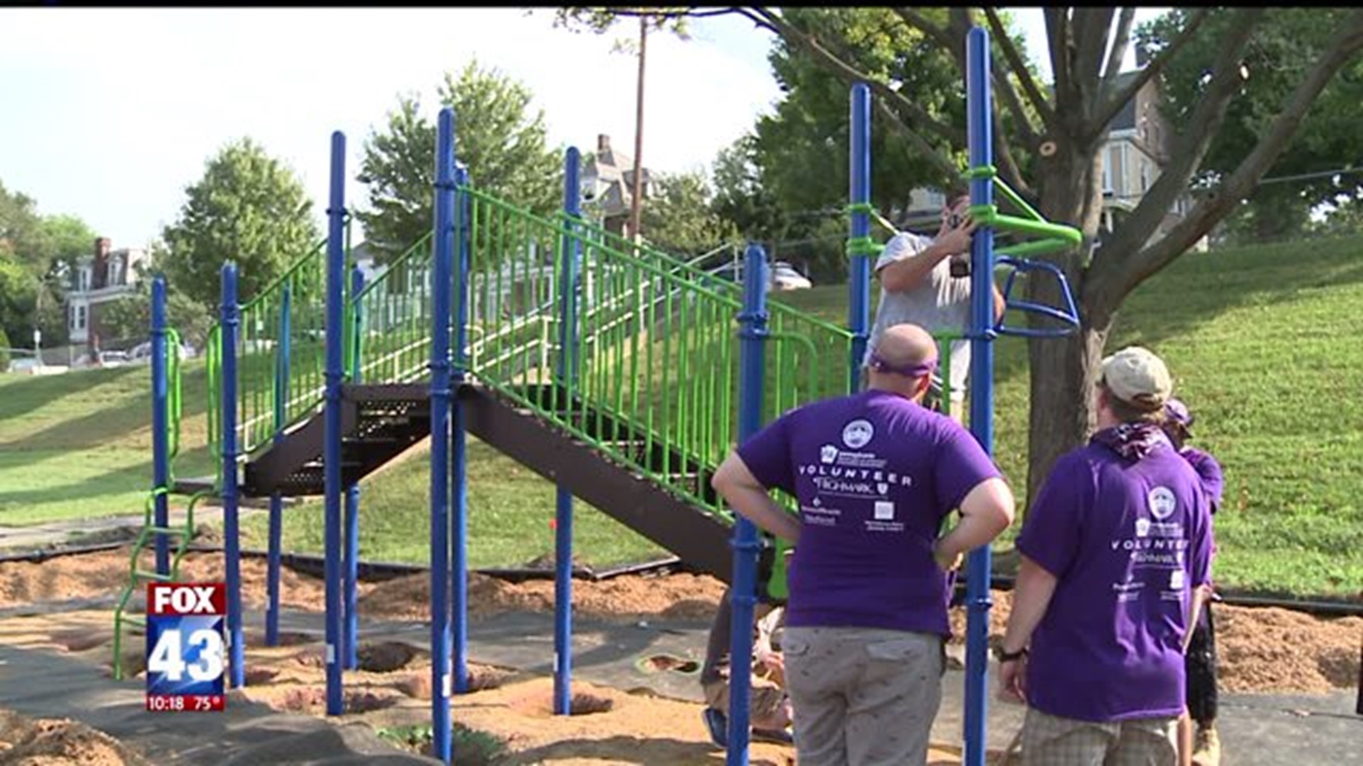 New Playground For Kids in Harrisburg