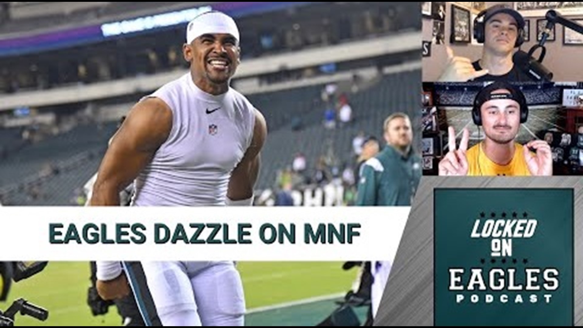 The Philadelphia Eagles move to 2-0 for the first time since 2016 after winning in dominating fashion against the Minnesota Vikings on Monday Night Football.