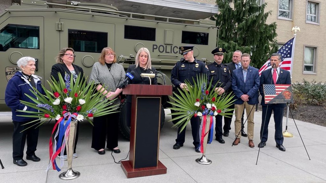 Lt. Lebo honored by Lebanon Co. one year after death in the line of