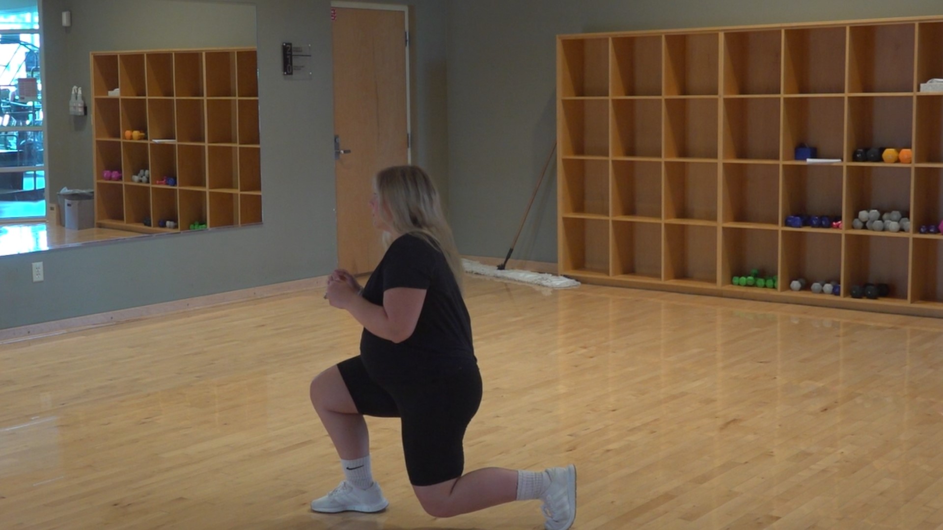 The lunge is a traditional move that you can add to any circuit focused on the lower body.