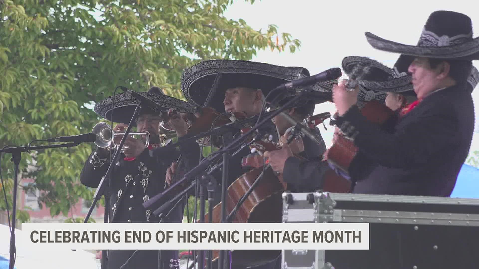 Organizers wanted to bring the community together to celebrate the history of the Hispanic community and all of the contributions they have made over the years.
