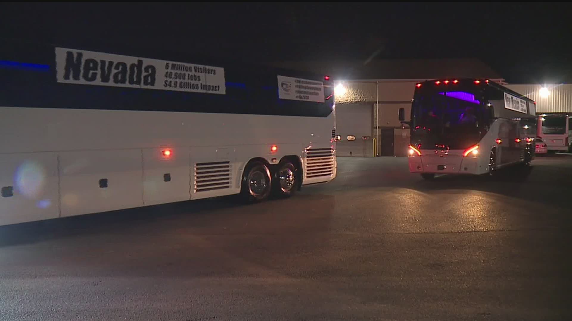 Bus drivers across the country, including here in Pennsylvania, are on their way to our nation's capitol as part of the Motorcoaches Rolling for Awareness rally.