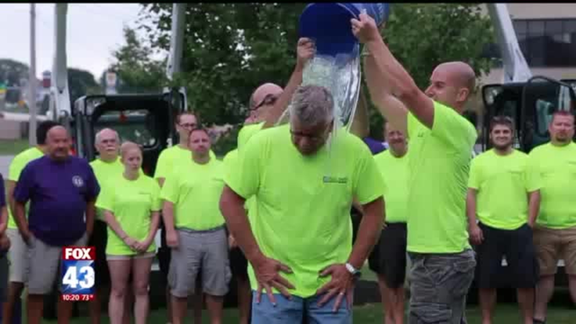 An Ice Bucket Challenge for a Fellow Employee