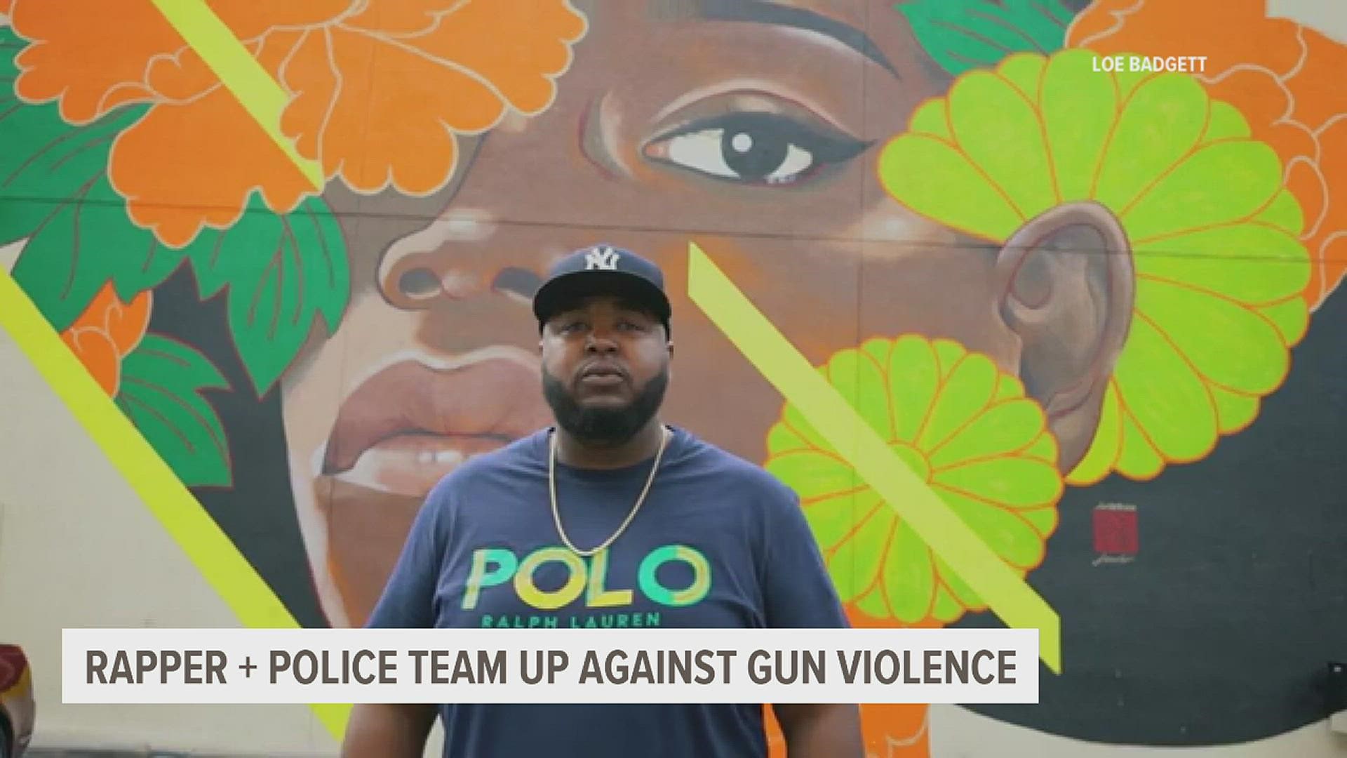 Two unlikely partners—a hip-hop artist and a police commissioner—teamed up this summer to spread a positive anti-violence message.