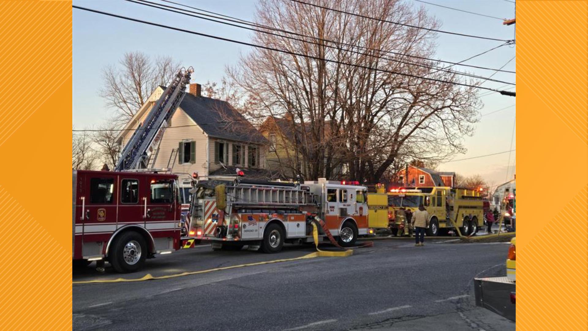 York County house fire displaces one | fox43.com