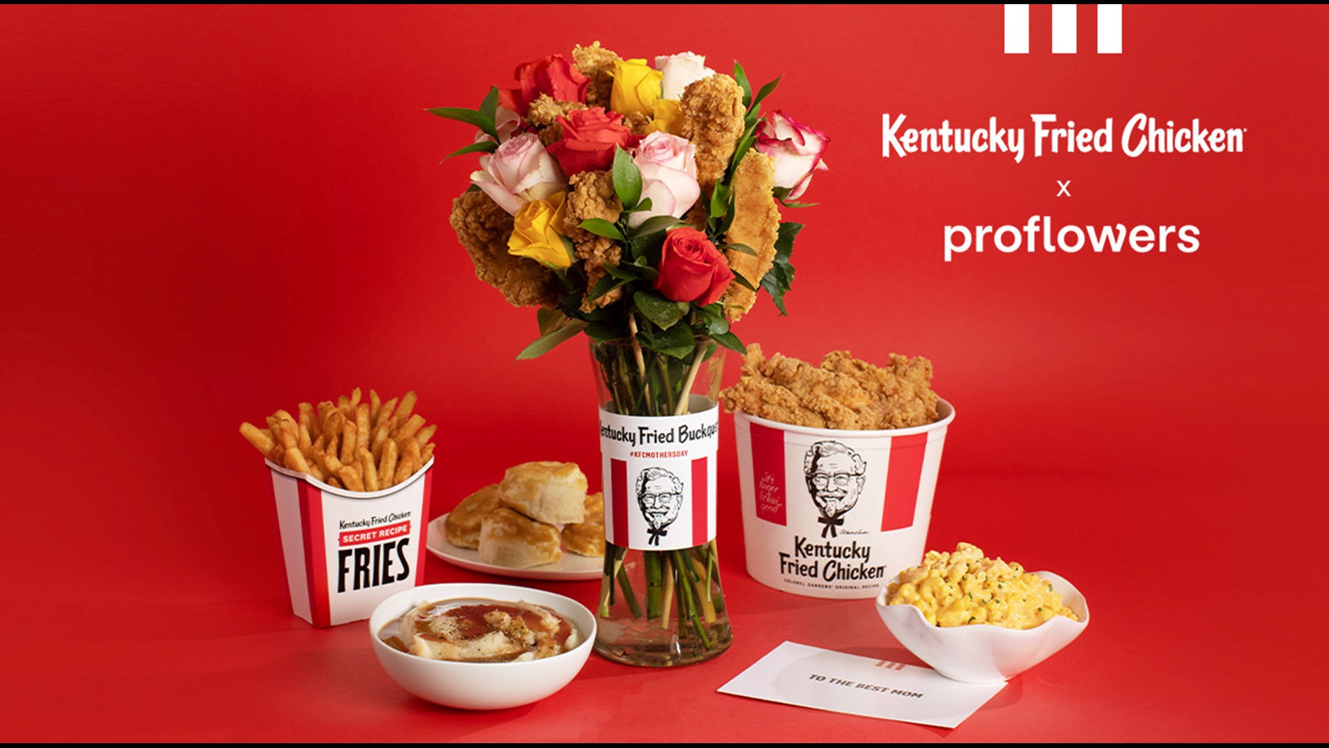 If you're searching for that perfect Mother's Day gift, you can stop now. Your likely best option is outlined below and available from Kentucky Fried Chicken.