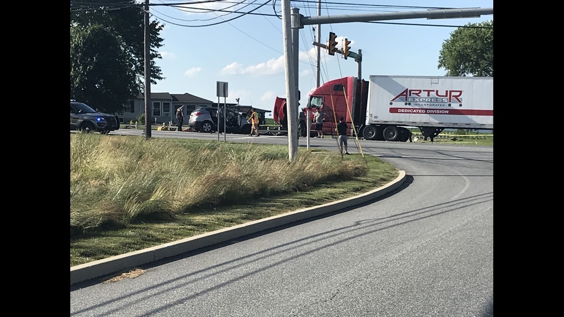 Coroner called to scene of crash involving tractor trailer in Lancaster ...