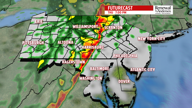 Severe storms possible this evening, windy and much cooler heading into ...