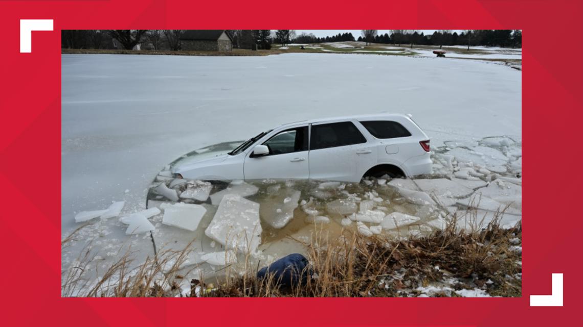 New Jersey man cited for allegedly abandoning car in pond at Lancaster Country Club