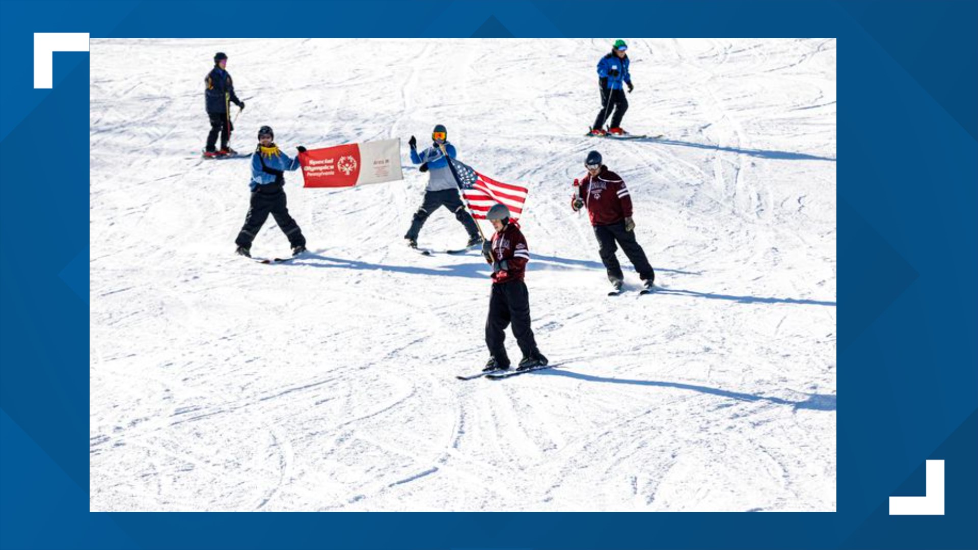 Around 30 athletes will be heading down the slopes to compete on Tuesday.