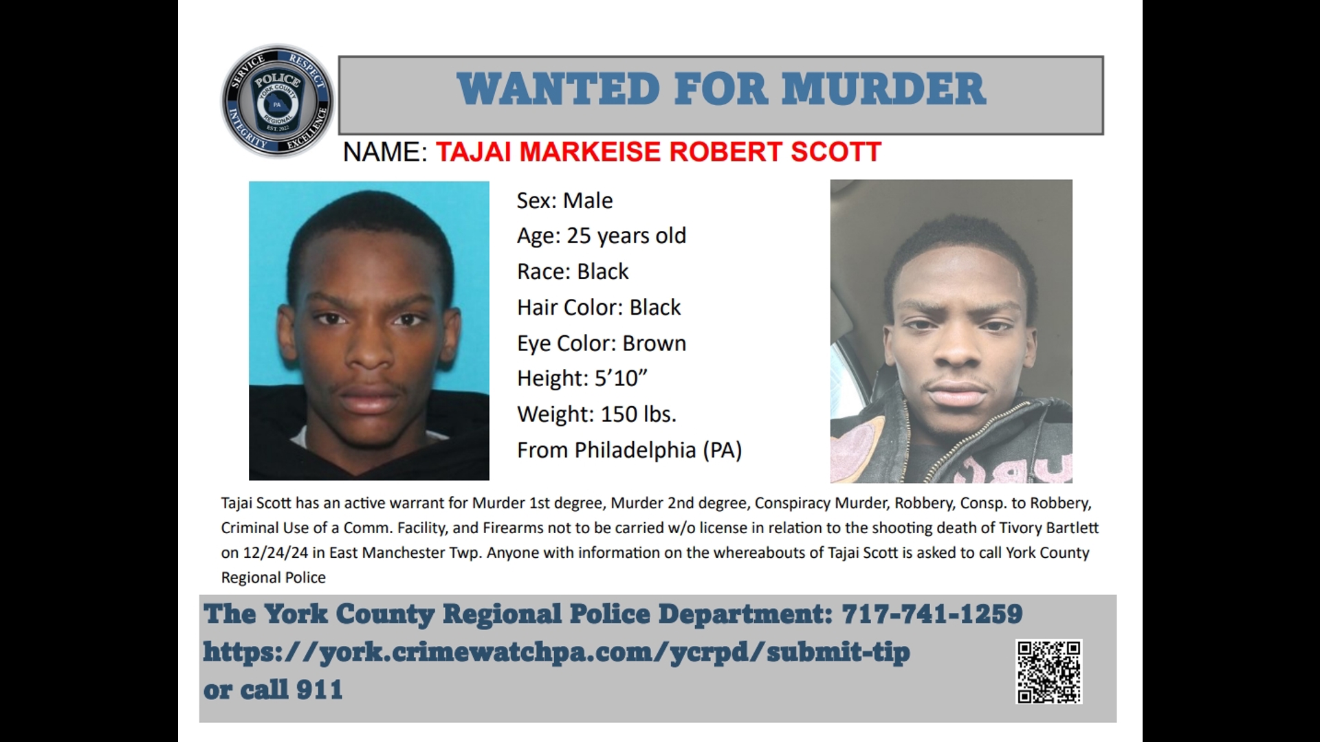 Two suspects charged in York County Christmas Eve shooting | fox43.com