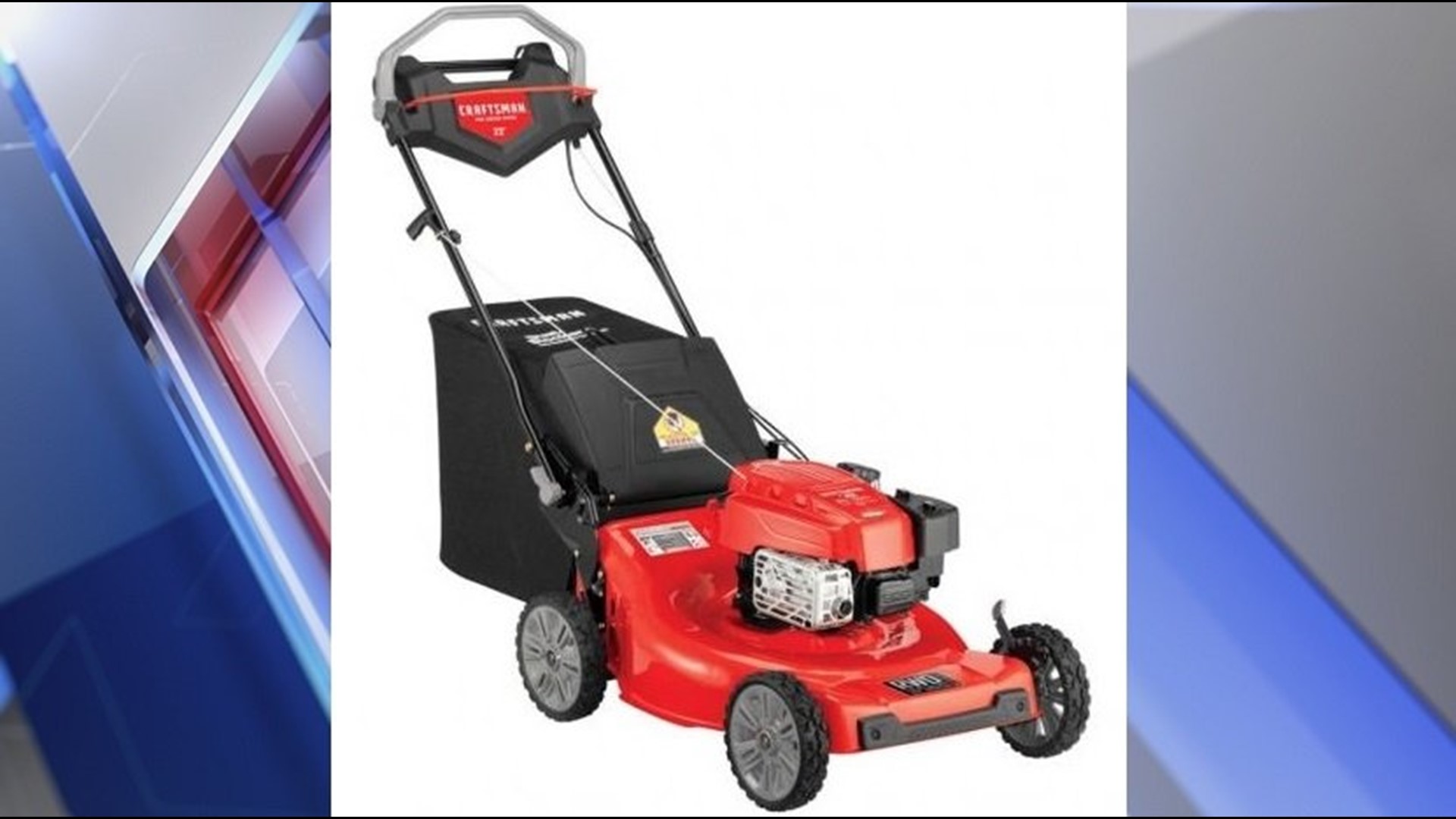 Craftsman M350 walkbehind lawn mowers recalled due to injury hazard
