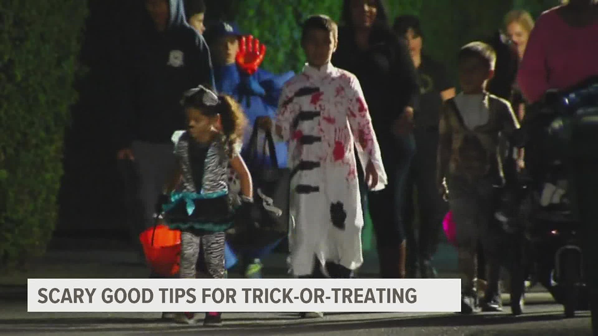 The American Red Cross offers some tips to help kids stay safe yet have fun while trick-or-treating amid the pandemic.