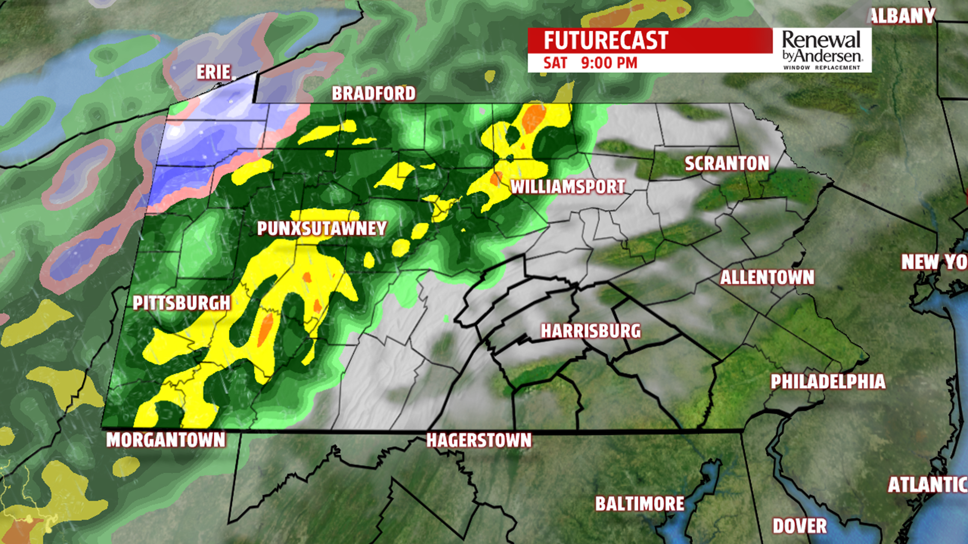 Mild start to the weekend, but it comes with showers chances before ...