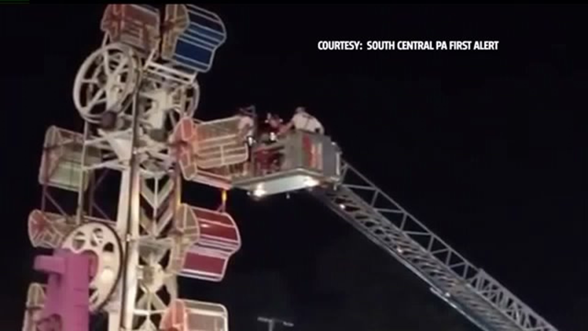 Fairgoers trapped on ride at Shippensburg Fair