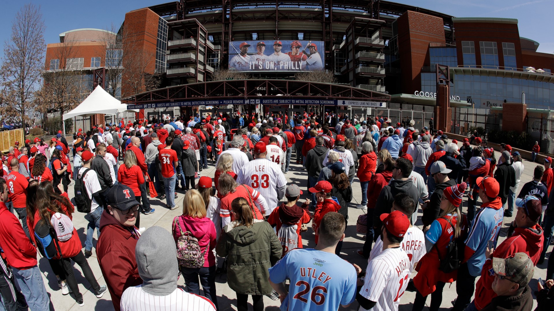 The Philadelphia Phillies are set to host the team's first World Series game since 2009, and we are getting a behind-the-scenes look at the ballpark.