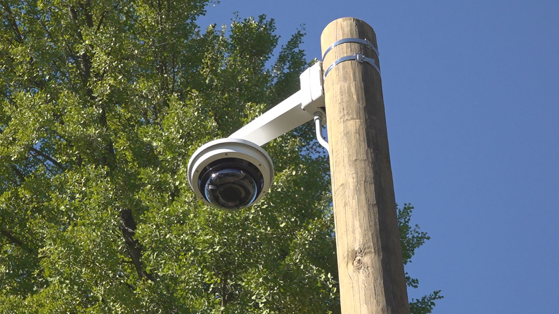 City officials installed seven cameras to watch over 90% of the park. Police hope the cameras keep the park safe for families.