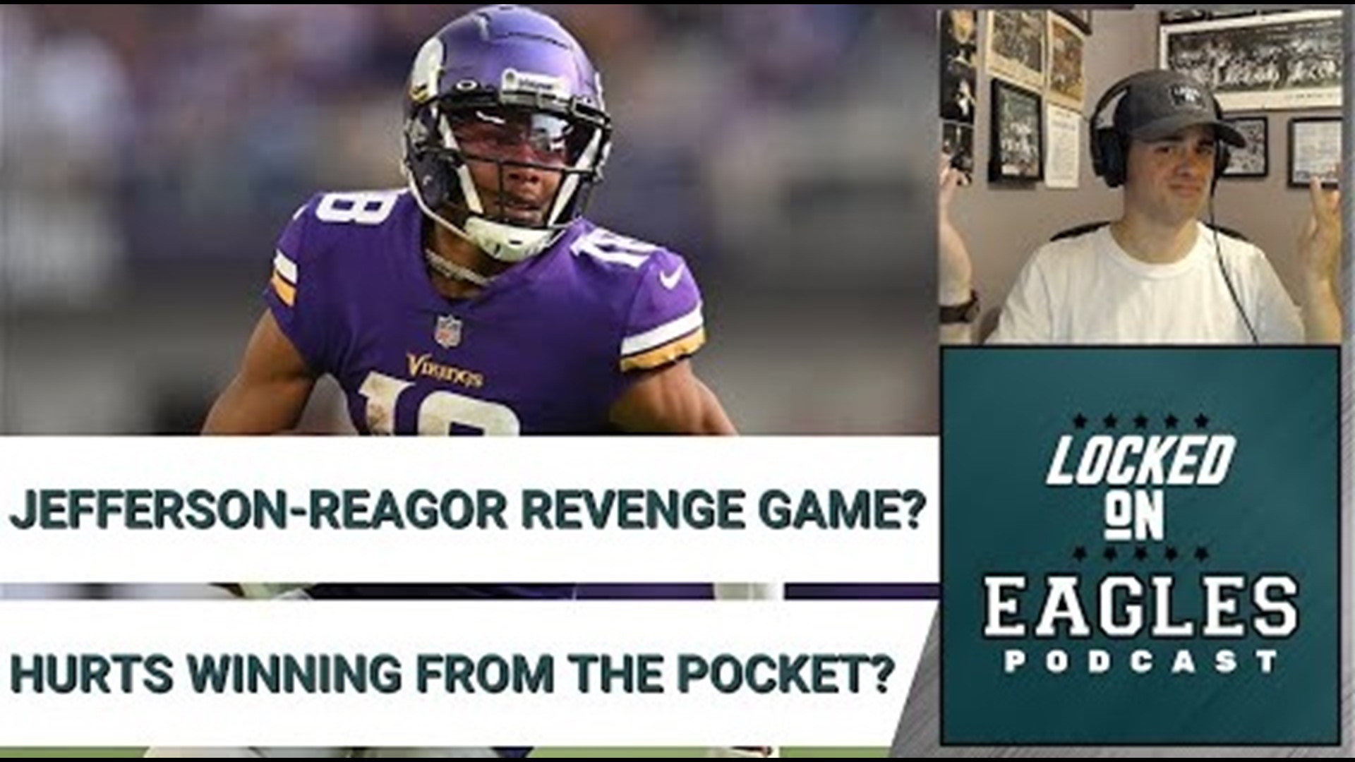 When the Philadelphia Eagles take on the Minnesota Vikings on Monday Night Football, will Justin Jefferson and Jalen Reagor be extra motivated to shine?
