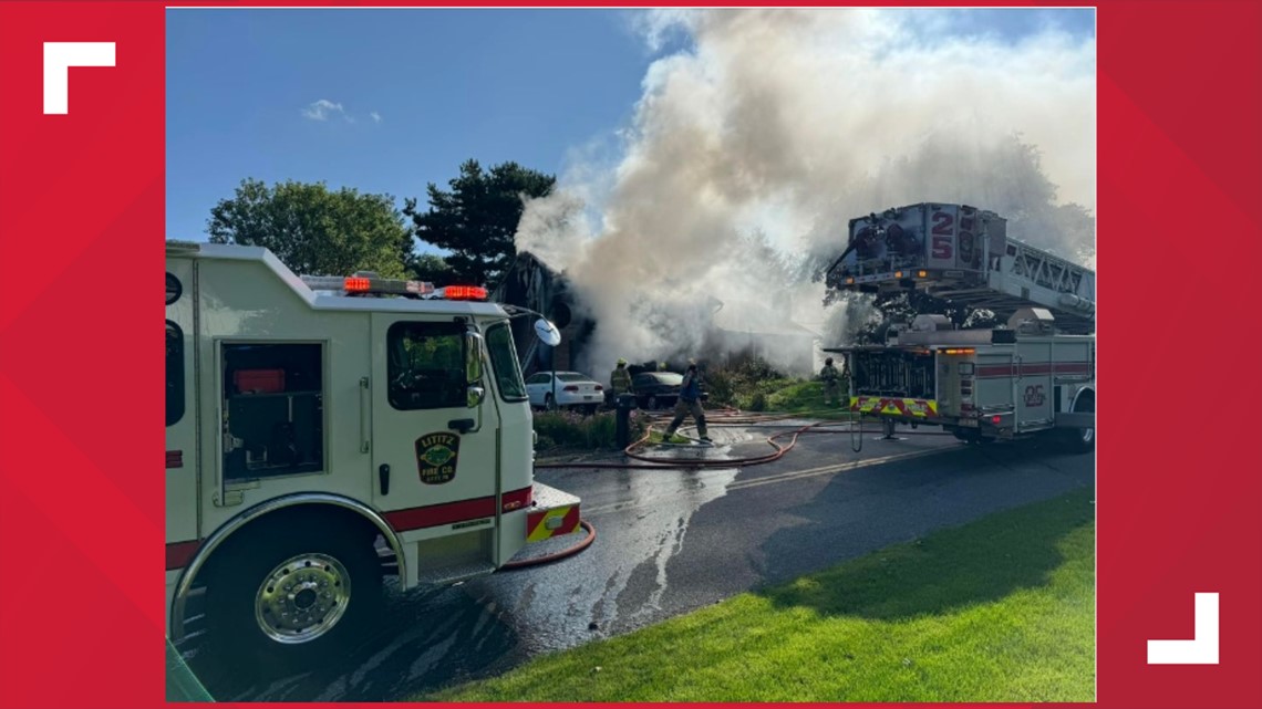 Emergency Crews Respond To House Fire In Lancaster County | Fox43.com