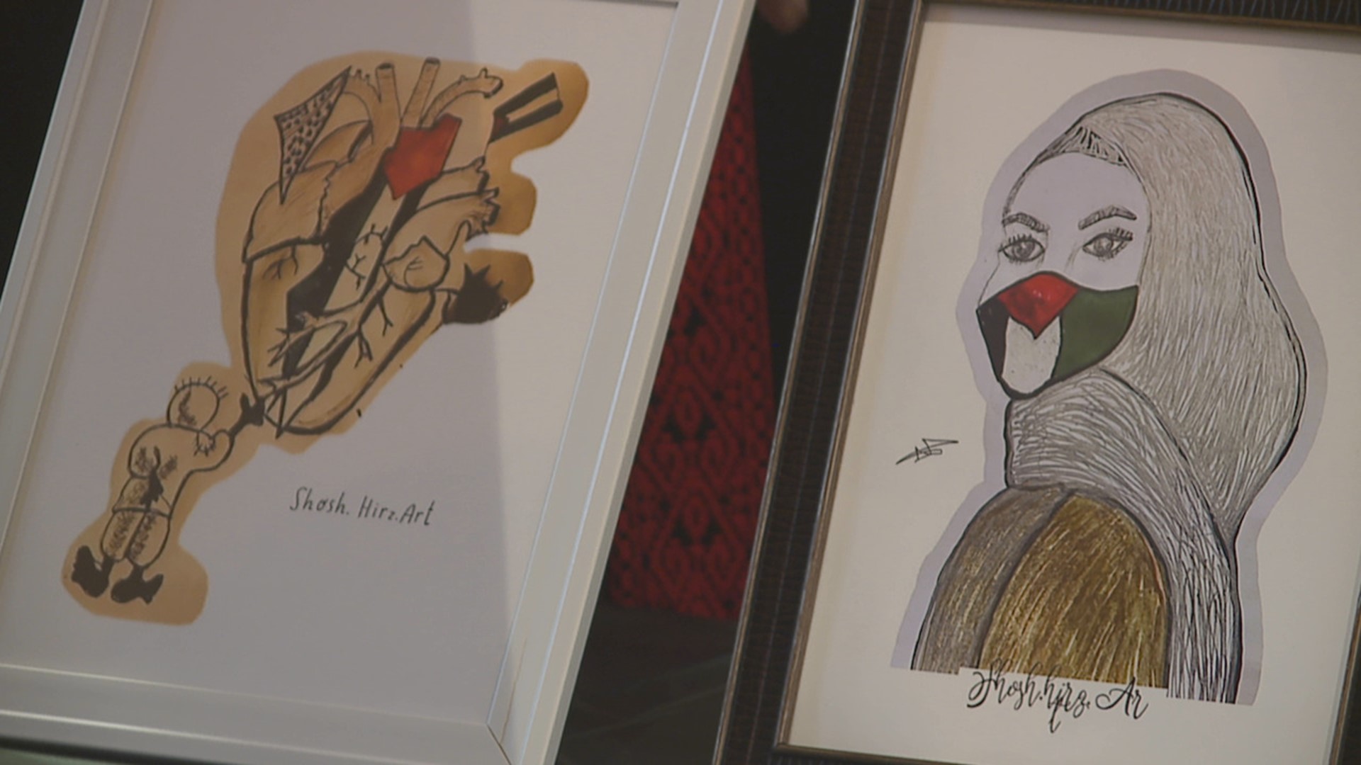 A York County church hosted an art fundraiser Saturday afternoon to raise money for humanitarian relief overseas.