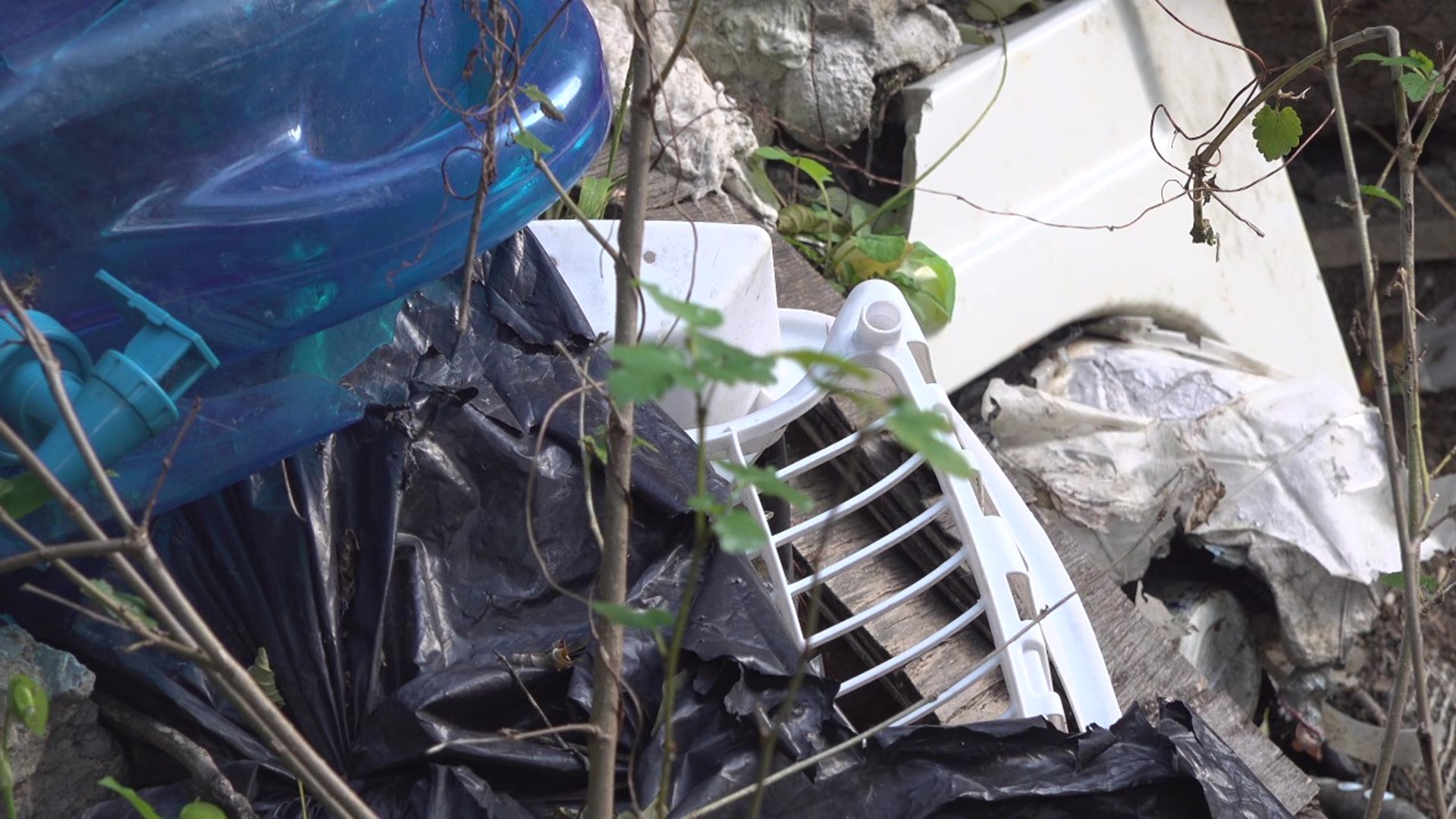 Illegal dumping has been taking place behind an abandoned building on 24 S. 19 Street in Harrisburg for a long time, building supervisor Adam Williams said.