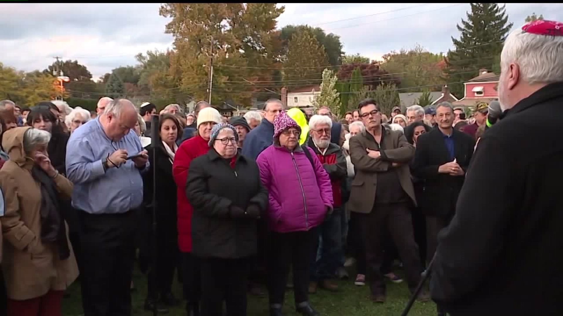 Vigil held in Harrisburg for synagogue shooting victims