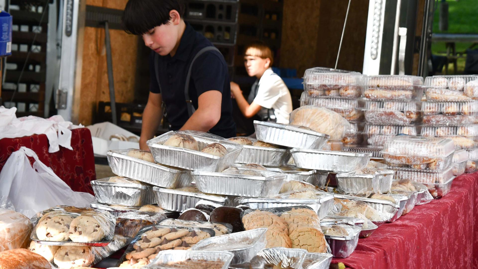 The free, family friendly New Cumberland Apple Festival features attractions like an apple pie contest, scarecrow making, pig roast and live musical entertainment.