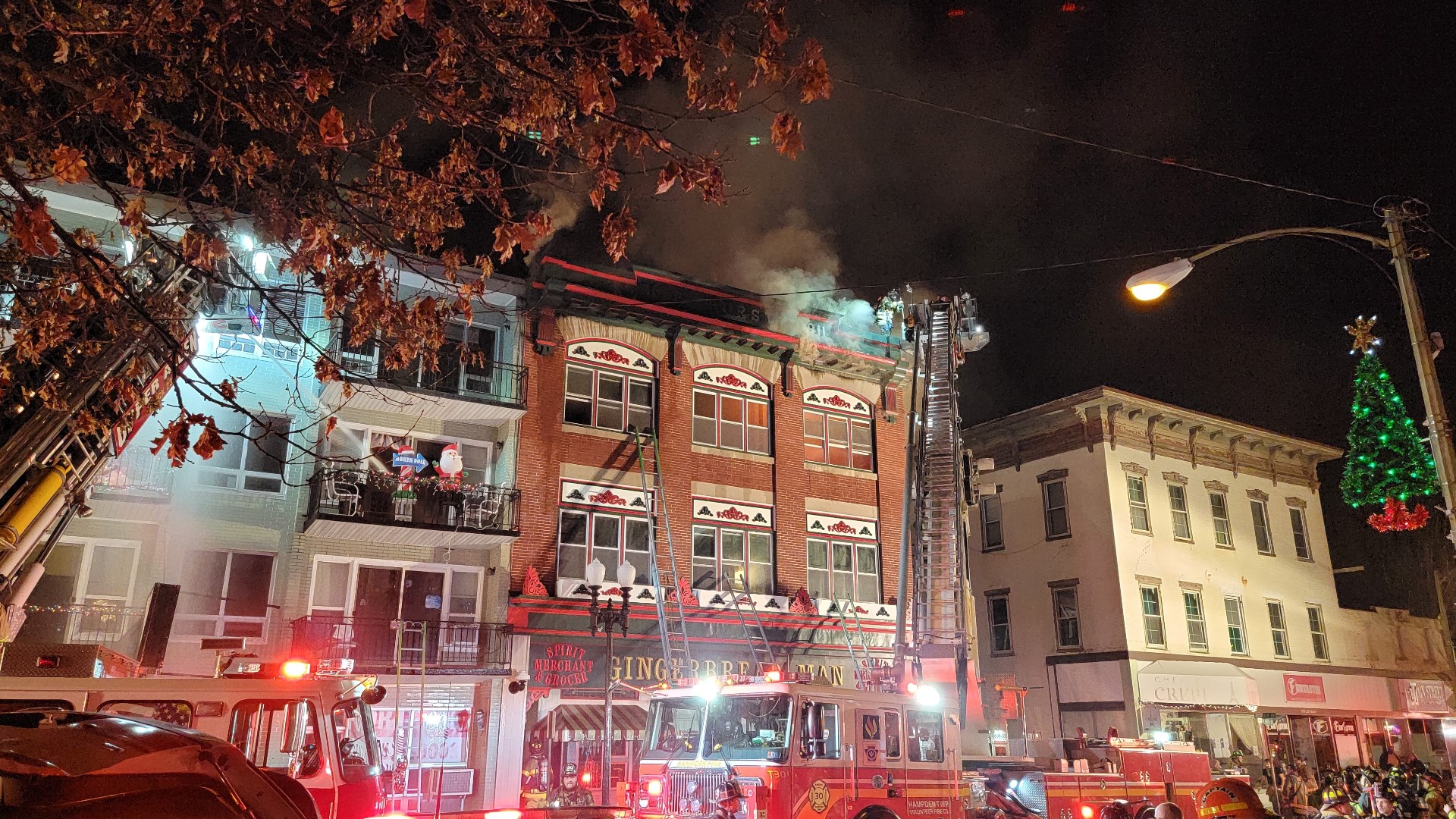 Gingerbread Fire Several people displaced after apartment fire above Gingerbread Man ...