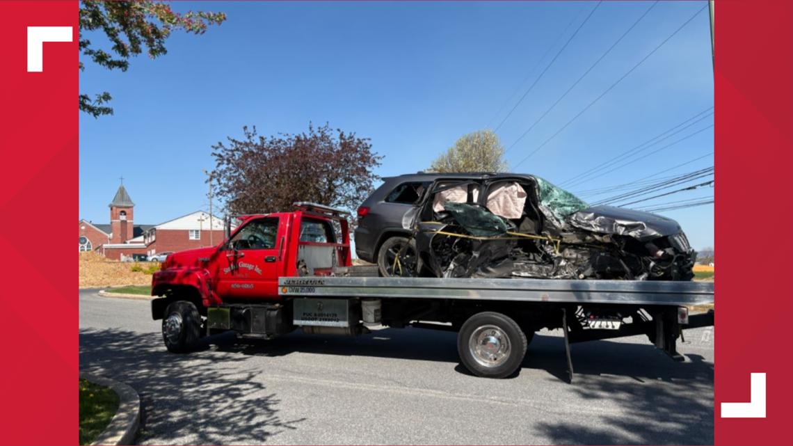 Train hits vehicle in Lancaster County, driver hospitalized | fox43.com