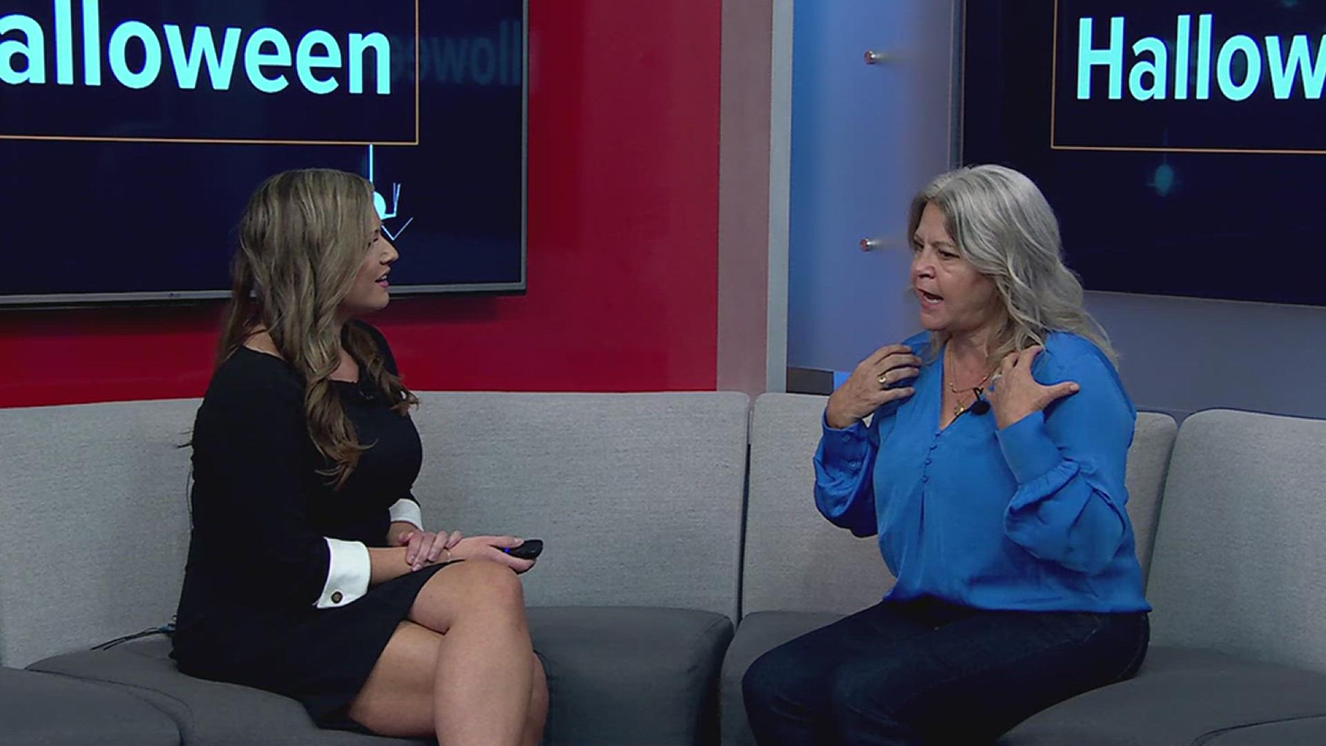 Psychic medium Maggie Salter joined FOX43 Morning News at Nine on Halloween to see if she could get in touch with anchor Gabrielle Mediak's loved ones.