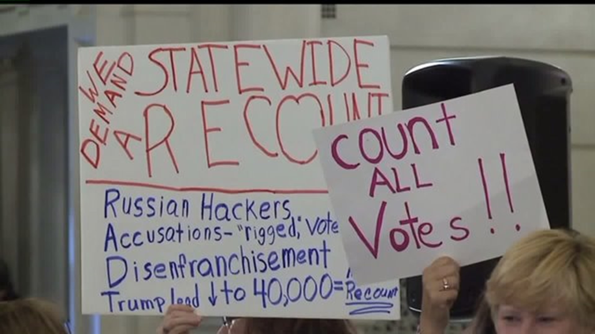 Election recount efforts in PA