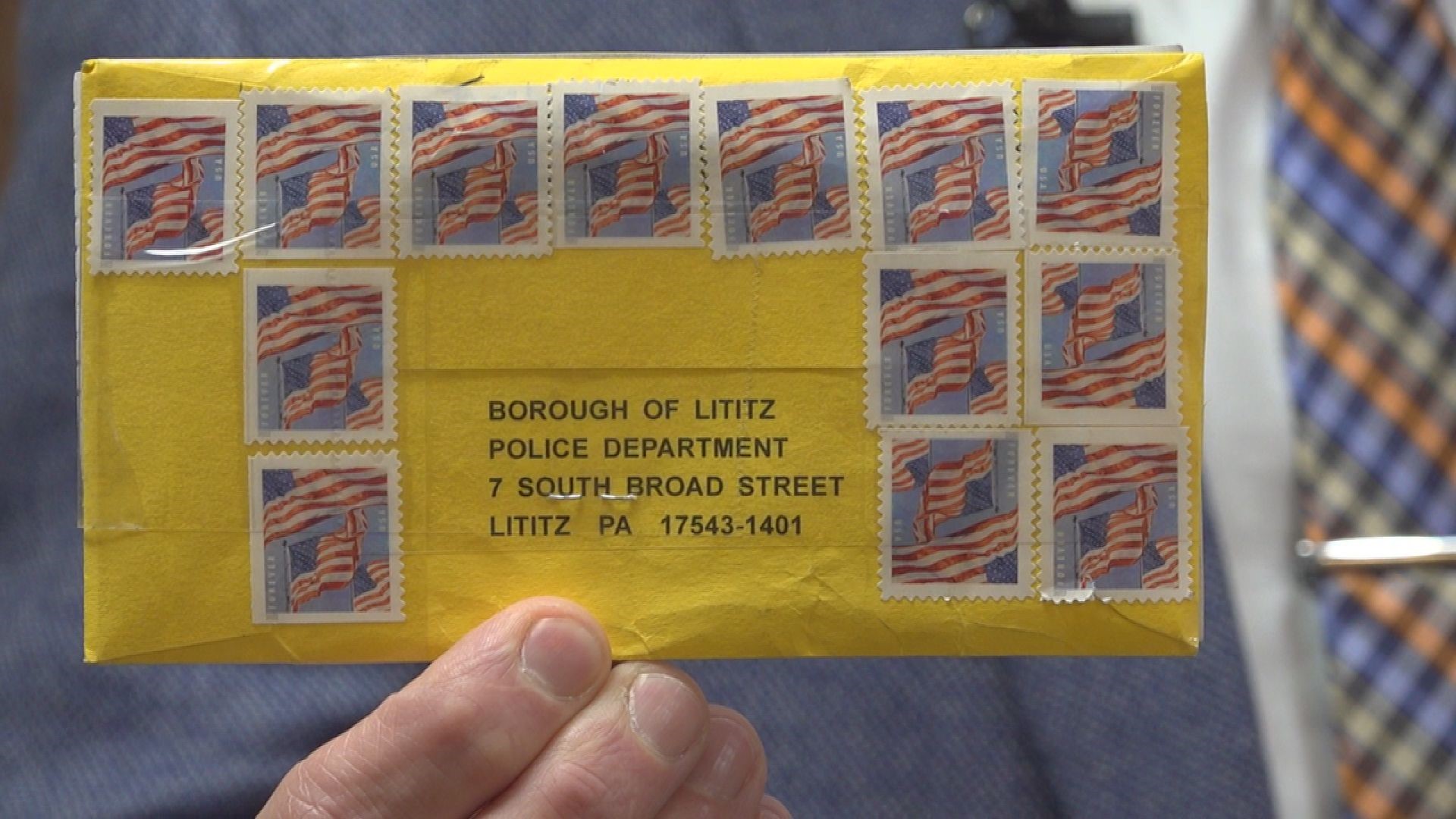 The Lititz Borough Police had some fun with a payment of a parking ticket.