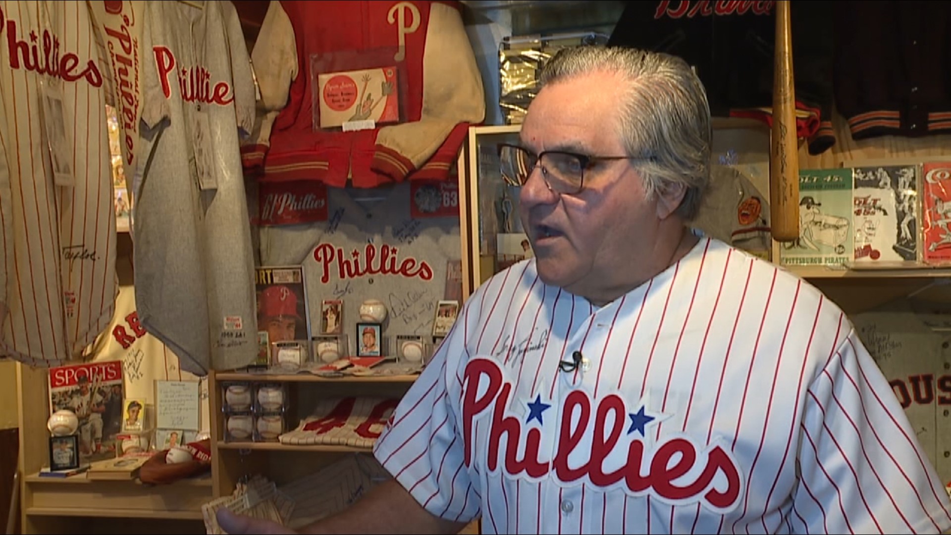 John Gadosh, of Middletown, has a special collection of jerseys that capture some of the best of baseball history.