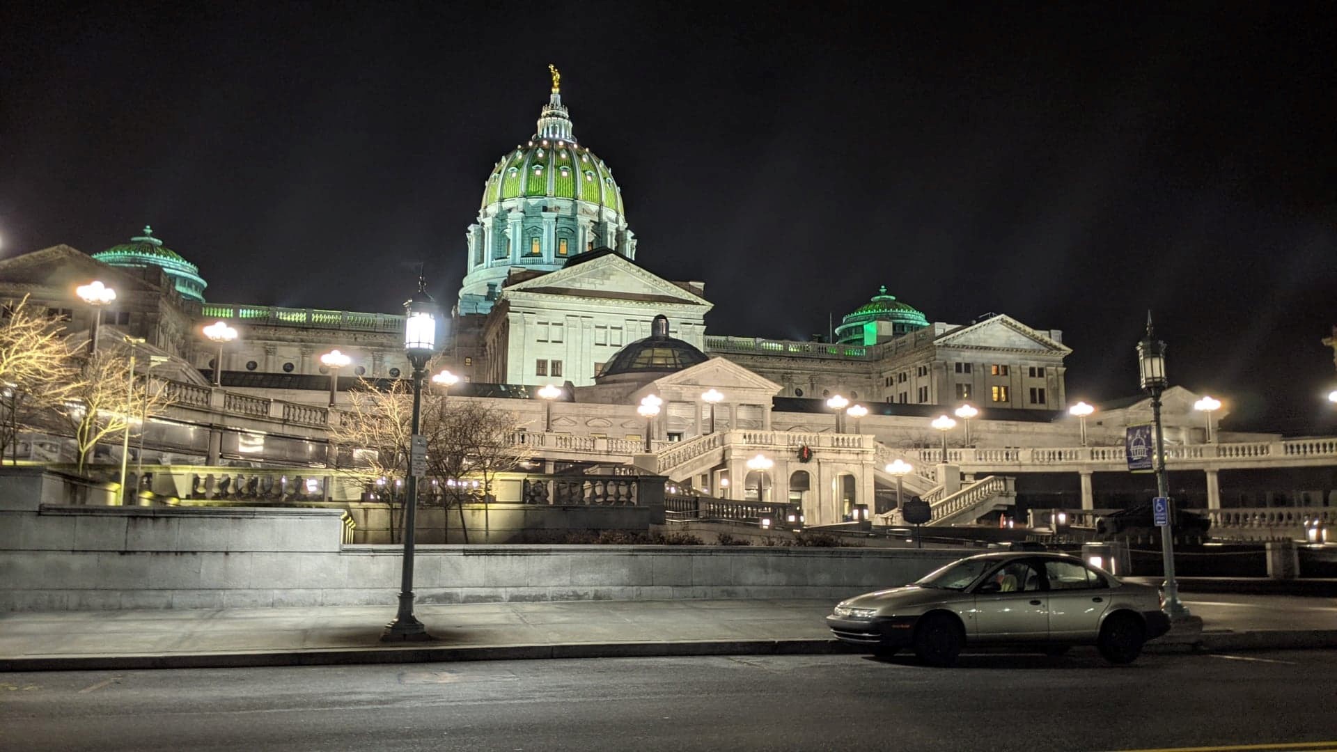 Pennsylvania State Police and Harrisburg Police offered an update on State Capitol security in Harrisburg.