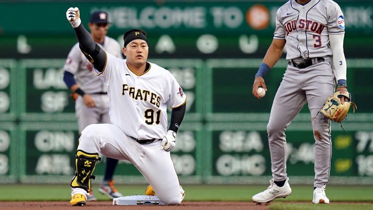 Pittsburg Pirates' Ji Man Choi out with Achilles tendon strain