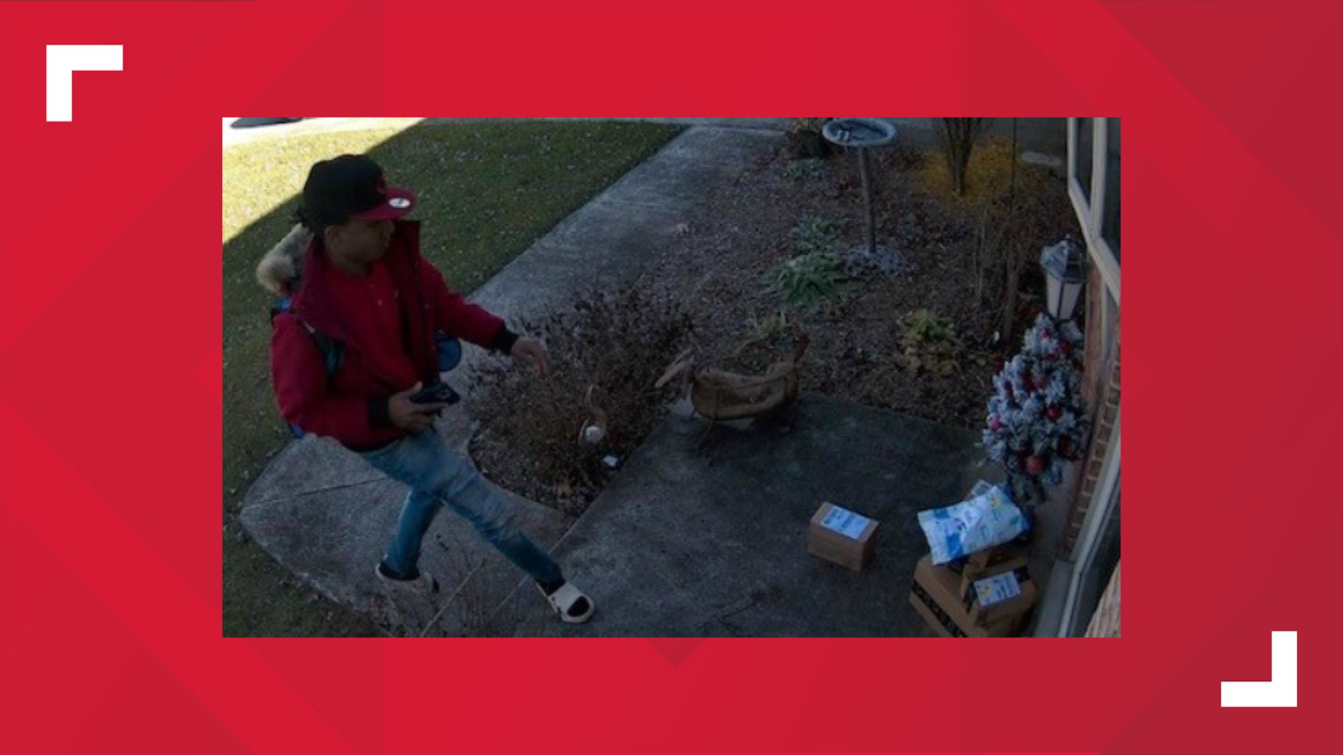 Porch piracy case in Dover Township