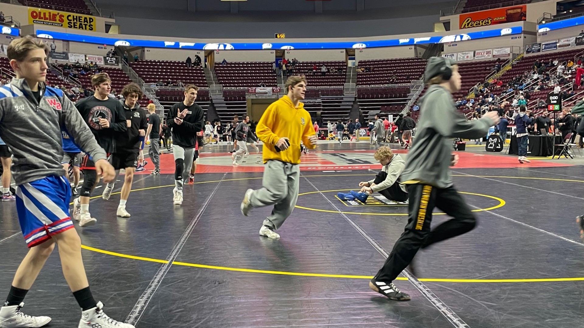 Bishop McDevitt senior Riley Robell and Northern Lebanon sophomore Aaron Seidel have a chance to repeat as state champions