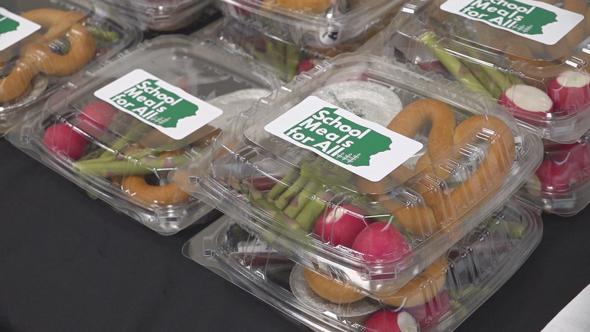Parents, school officials and nutritionists at the Pennsylvania State Capitol want to remove one aspect of the school day, saying no student should pay for lunch.