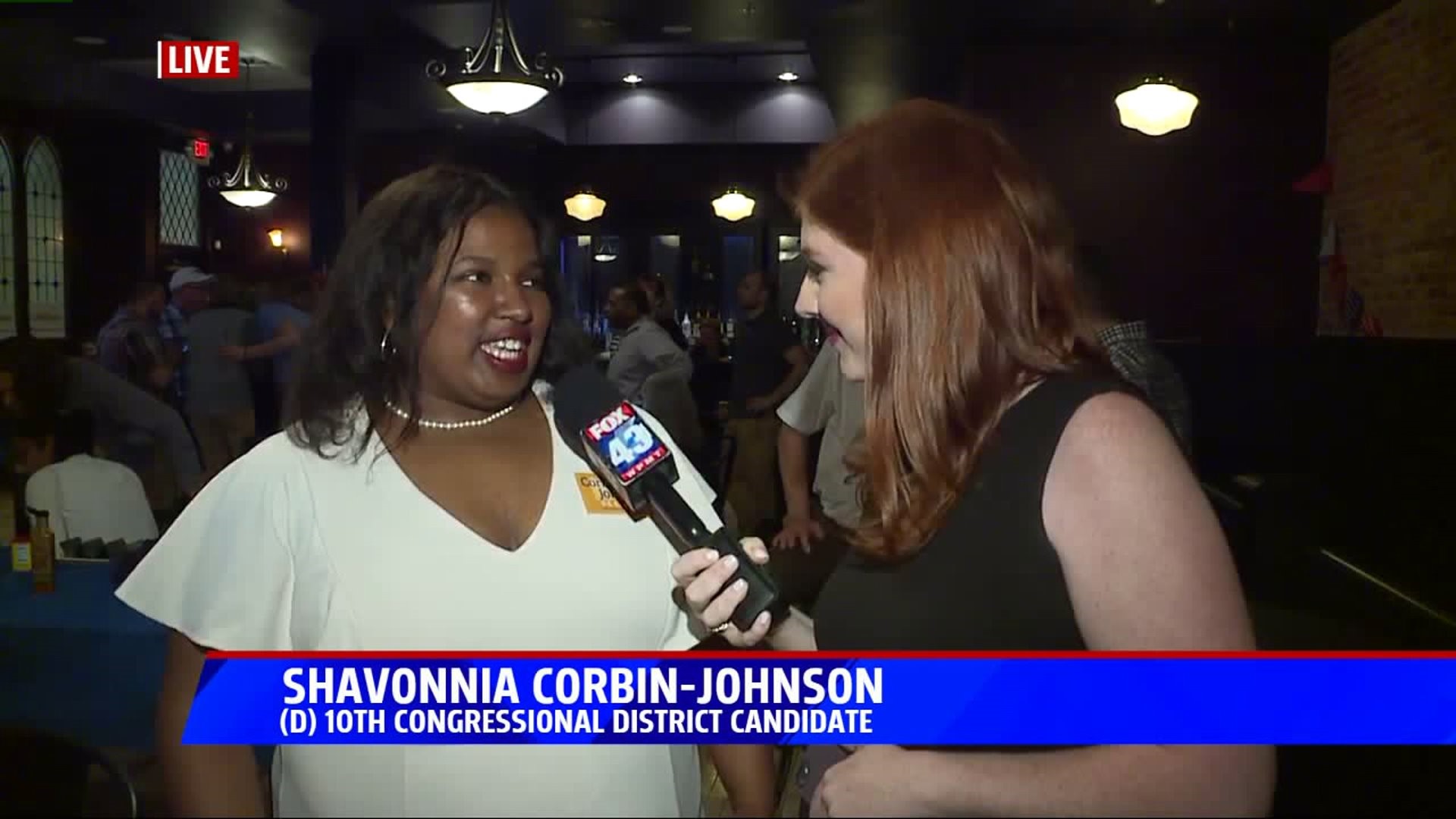 Democrat 10TH Congressional District Race interview with Shavonnia Corbin-Johnson