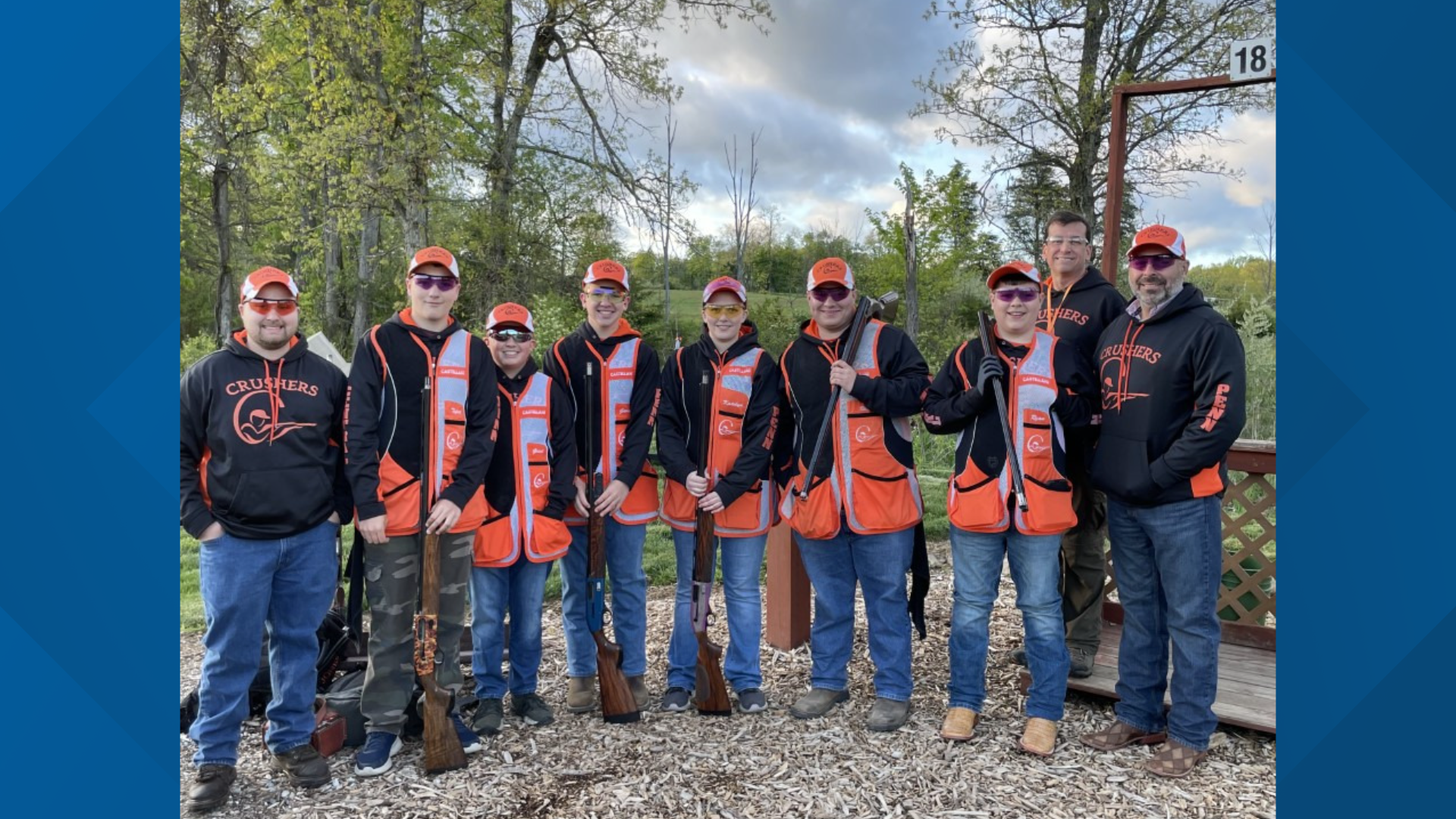 The youth clay shooting team is training for nationals while using the sport to develop skills in young adults, with safety at the forefront.