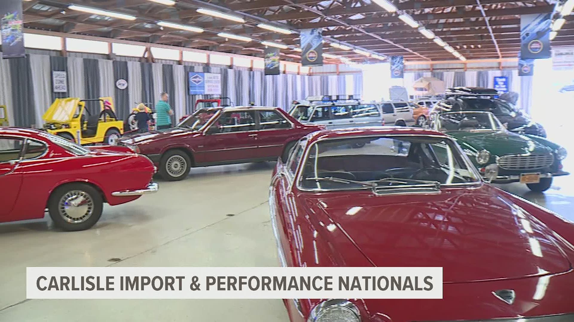 The show has thousands of imports, motorcycles, trucks and other high-performance vehicles.