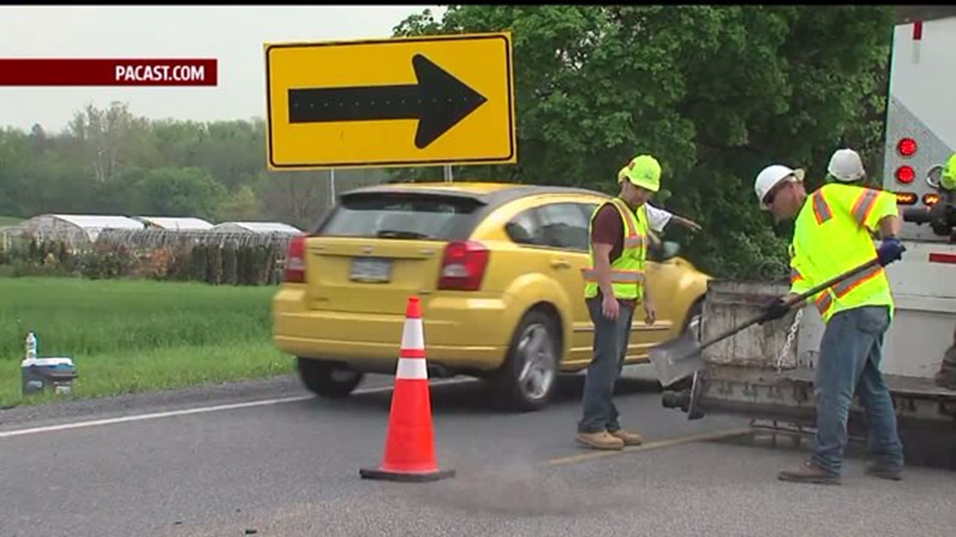 Safety enhancing pavement to help save lives in Pennsylvania