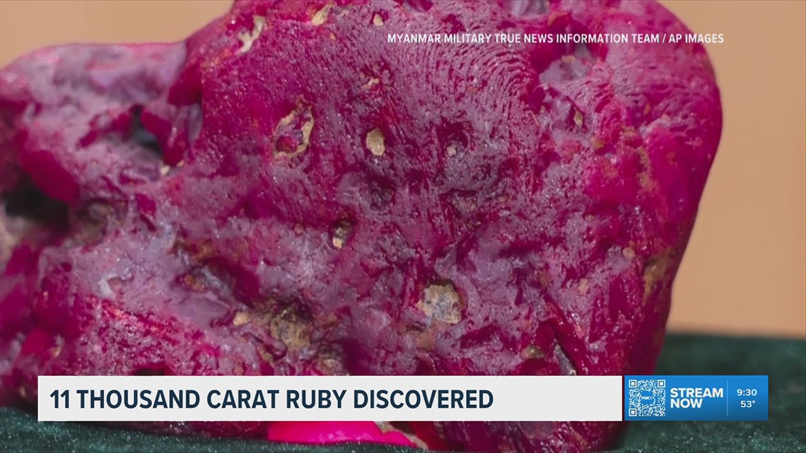 11 carat ruby discovered | fox43.com