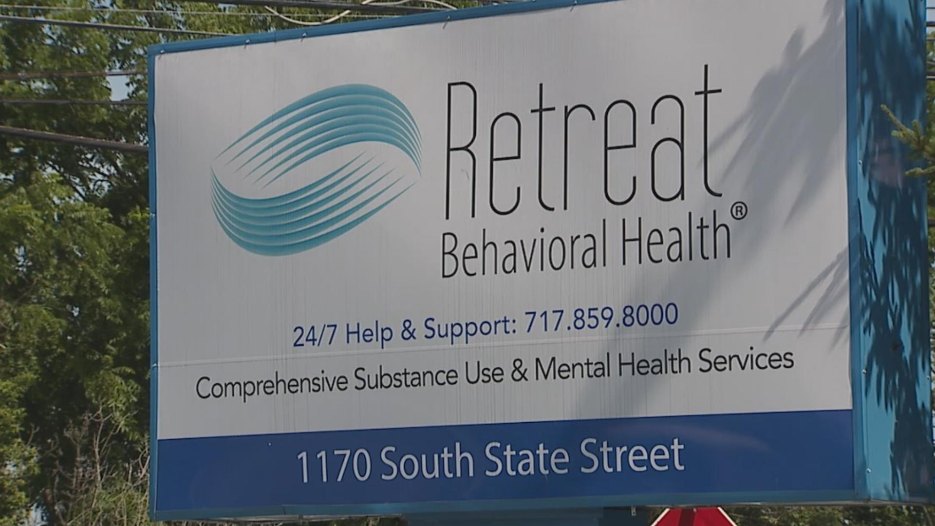 Retreat Behavioral Health operates locations in Ephrata and Akron, along with facilities in Connecticut and Florida.