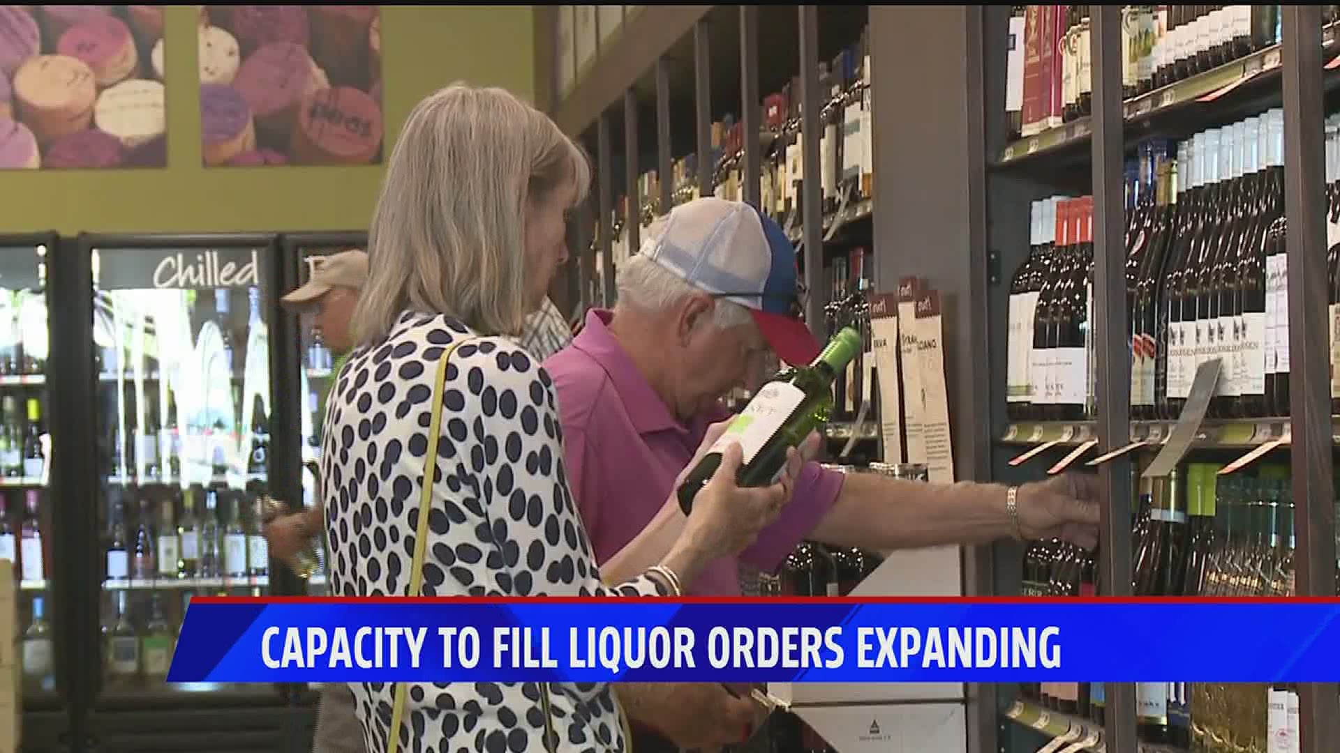 Having trouble replenishing your alcohol stock? Capacity to Fill Liquor Orders Expanding in Pennsylvania.