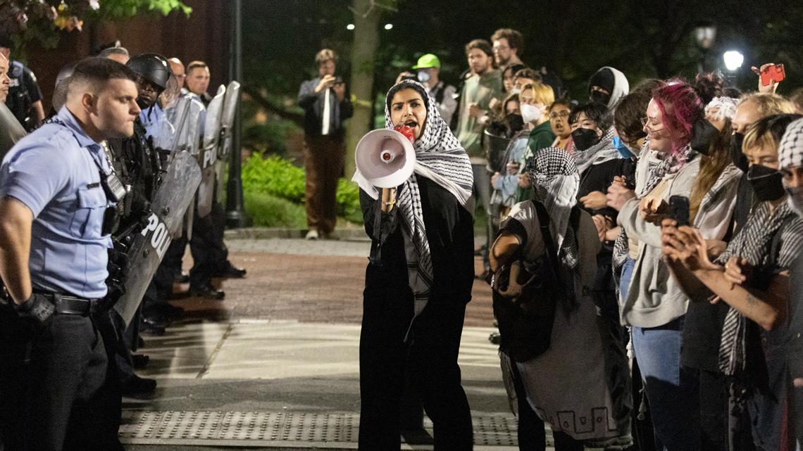 Pro-Palestinian protesters at Drexel ignore call to disband, arrests nationwide surpass 3,000 - Vimarsana News