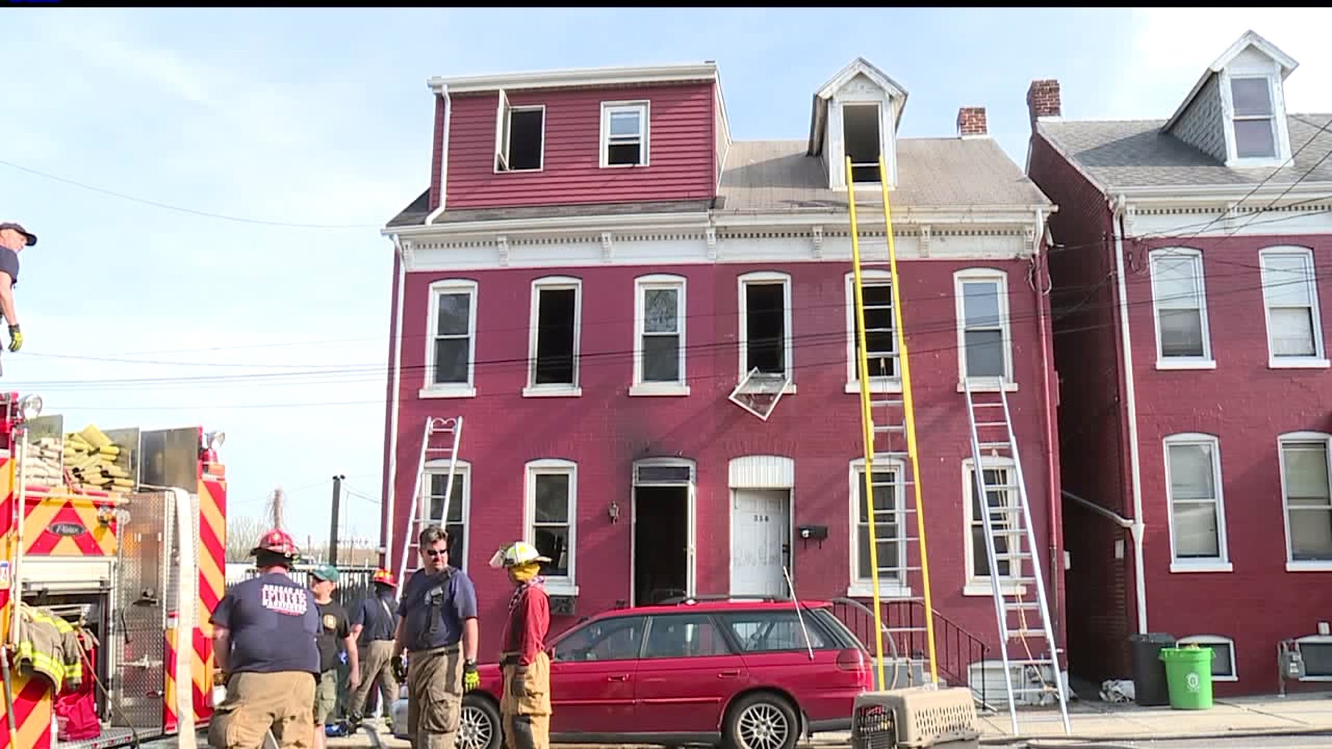 York fire displaces 7, including family who was recently homeless