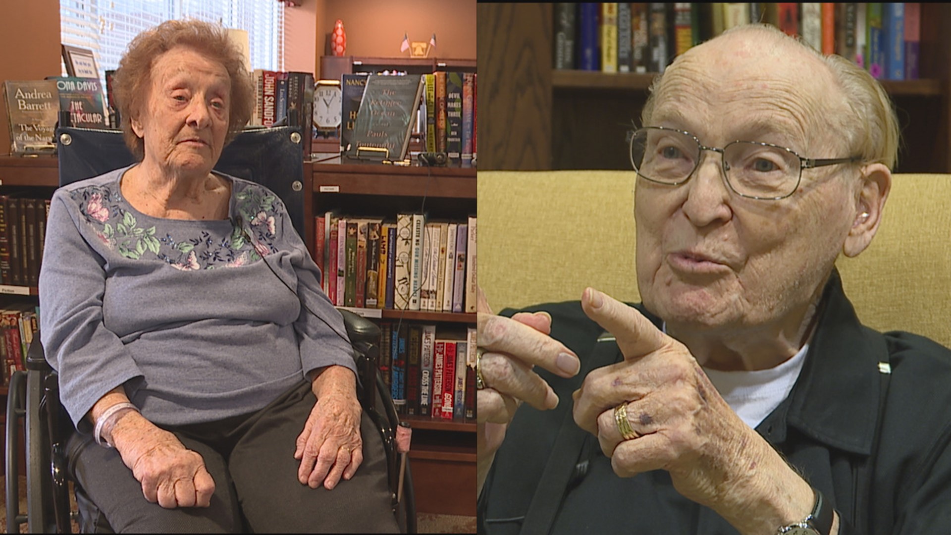 Masonic Village in Lancaster County is celebrating the birthday of two of its residents.