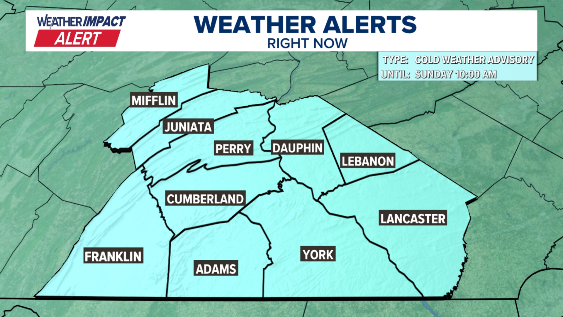 Weather Impact Alert continues through Sunday as Arctic air lingers ...
