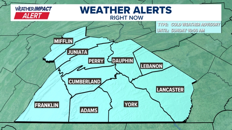 Weather Impact Alert continues through Sunday as Arctic air lingers ...